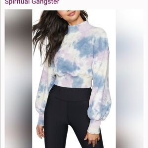 Spiritual Gangster Cropped Sweatshirt